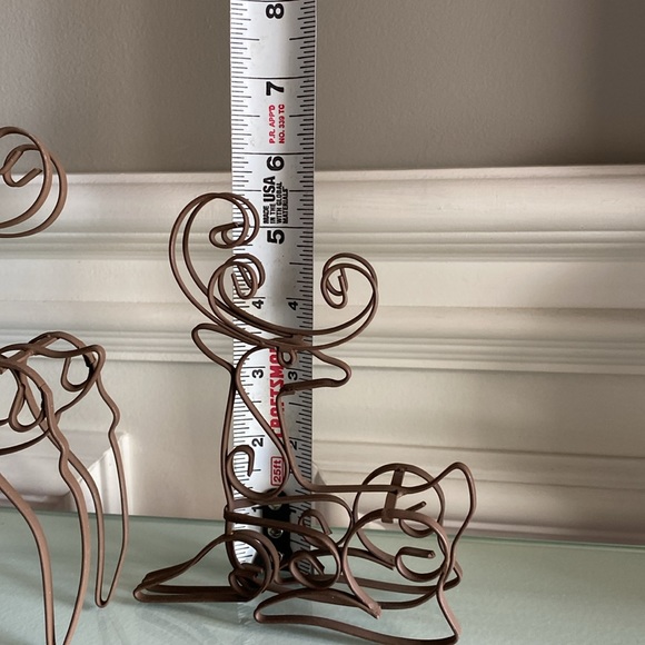 Pier 1 Holiday Reindeer & Iron Trees Tablescaping Mantel Decor - Picture 9 of 11